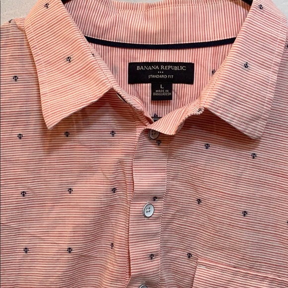 Banana Republic Anchor Print Shirt - Picture 2 of 5